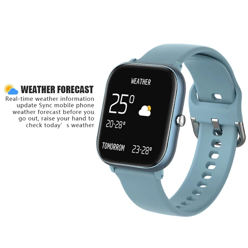 

1.4inch screen P20 Smart Watch Full Touch Screen Heart Rate blood pressure Measurement Sport Watches For ios and Android