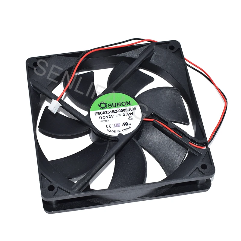 Новинка для охлаждения SUNON EEC0251B2-0000-A99 DC12V 3,4 Вт 2 (проволока проходит по всей площади Вентилятор охлаждения