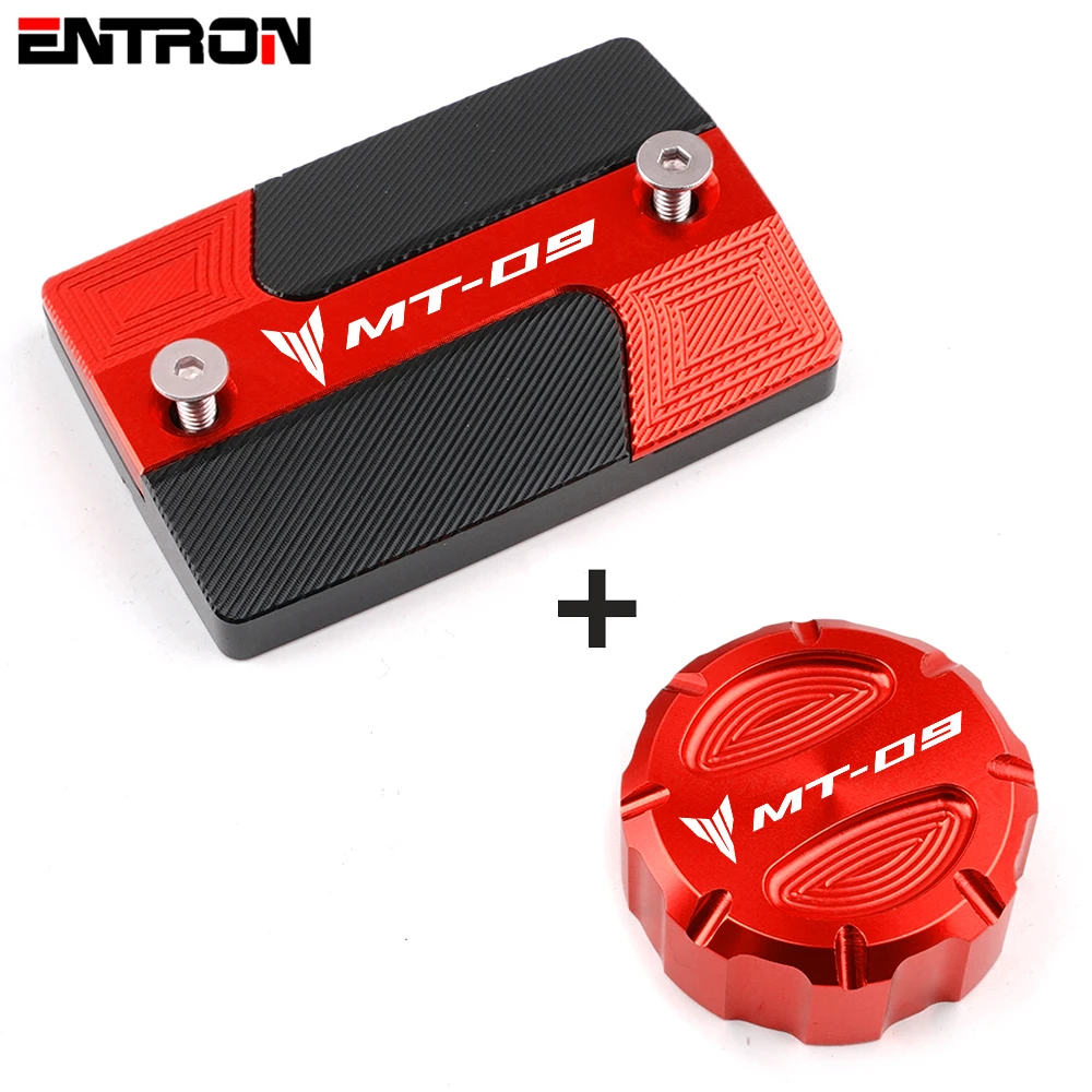 

Motorcycle Parts For Yamaha MT09 FZ09 MT-09 MT 09 high quality Front & Rear brake Fluid Cylinder Master Reservoir Cover Cap
