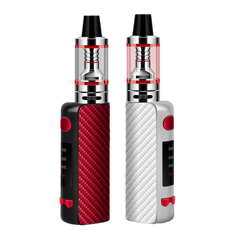 Горячая XD-электронная сигарета мини 80 Вт регулируемый вейп мод коробка комплект