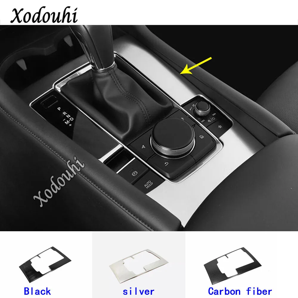 Для Mazda 3 Mazda3 Axela M3 2019 2020 2021 автомобиля Стикеры укладке свыше Ближний Front Shift останов