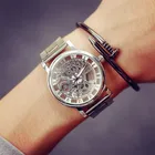 Meibo модные брендовые открытые часы, повседневные женские кварцевые часы с браслетом, Часы relogio feminino