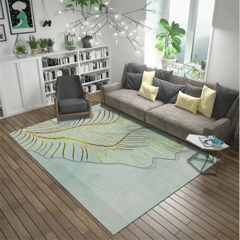 Ковер для гостиной с абстрактным изображением воздушного поцелуя нескользящий