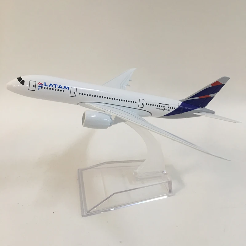 16 см сплав металла латам AIR TAM Airlines Boeing 787 B787 Airways модель самолета Модель самолета W Стенд самолет подарок