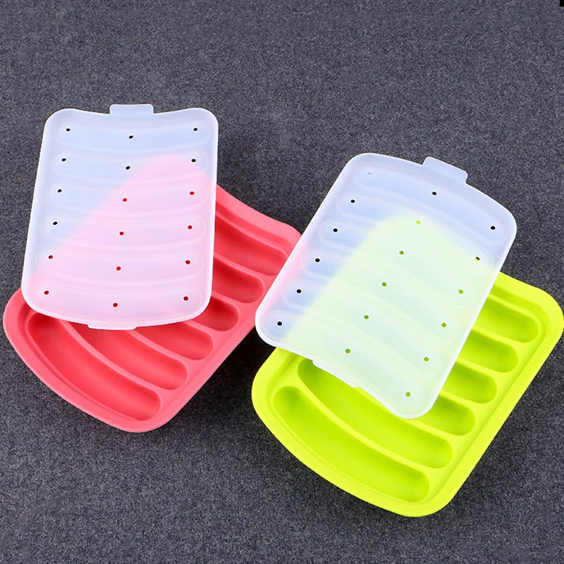 Силиконовая форма сделай сам для сосисок устройство приготовления мяса хот-дог