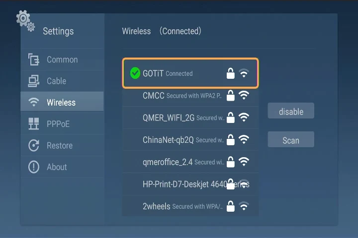 GOTIT S905 Android 7,1 tv Box+ 1 год арабский французский IP tv GOTIT IP tv FHD французский Live+ VOD для взрослых H.265 король Отт IP tv Португалия IP tv