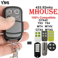 new mhouse moovo garage door remote control compatible with mhouse tx3 gtx4 g tx4 moovo mt4 mt4v mt4g remote control for gate
