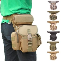 outdoor military molle waist pack weapons tactics ride leg bag for men waterproof utility thigh pouch multi purpose hip belt