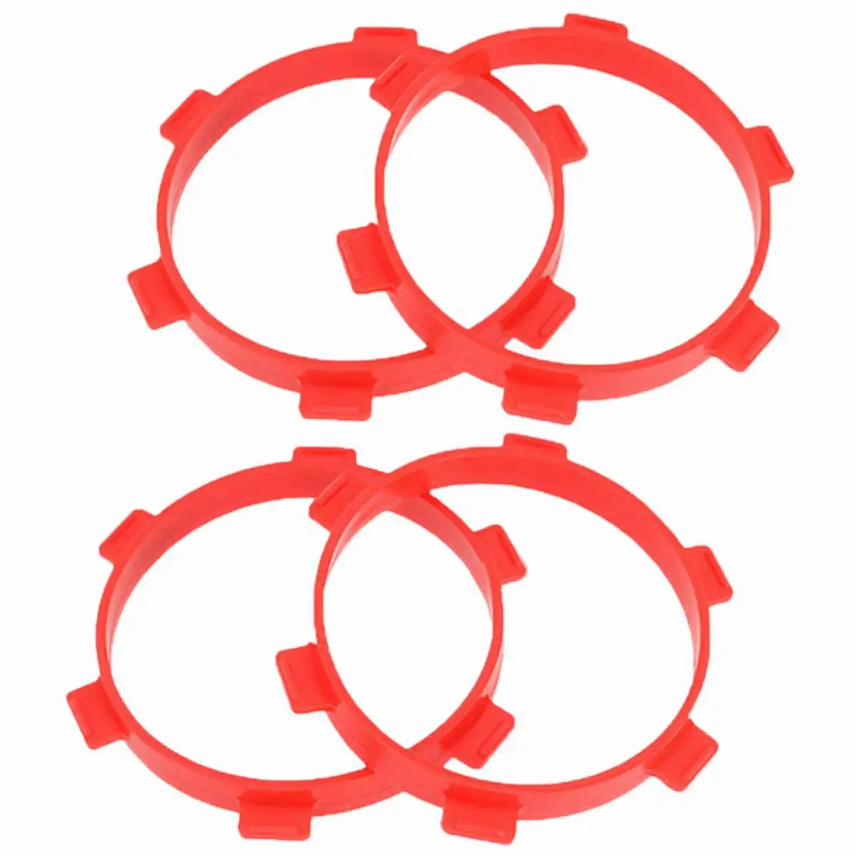 4PC Rubber Tire Cementing Helper Mounting Glue Bands Diameter 85mm for RC Car 1/8 Buggy 1/10 Short Course Truck Tools