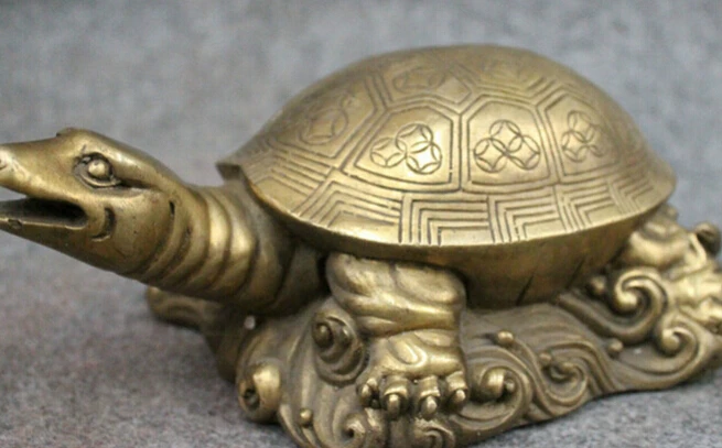 913 + 8 &quotНародная китайская чистая латунные фэншуй Богатство долговечность Shou