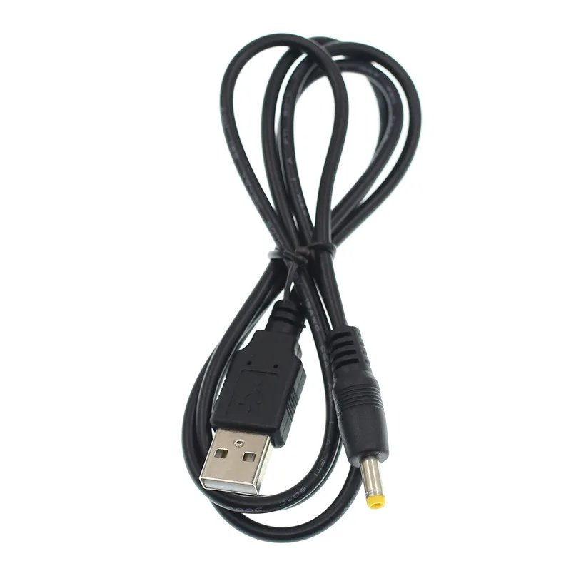 

1pc 1M USB Male To 4.0 X 1.7mm Cable DC 5V 1A 4.0*1.7 Male USB Power Charge Cable for Sony PSP