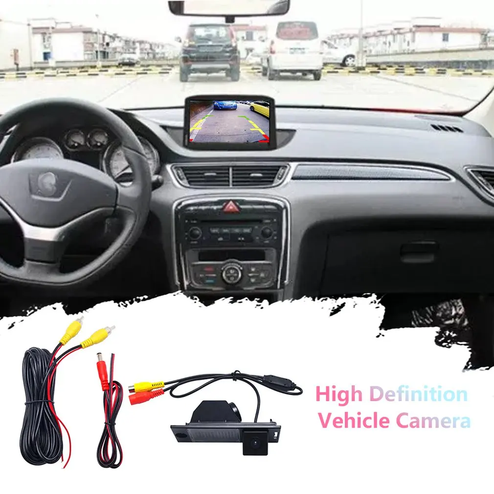 Ночная камера заднего вида Автомобильные аксессуары 2014-2015 Универсальная HD