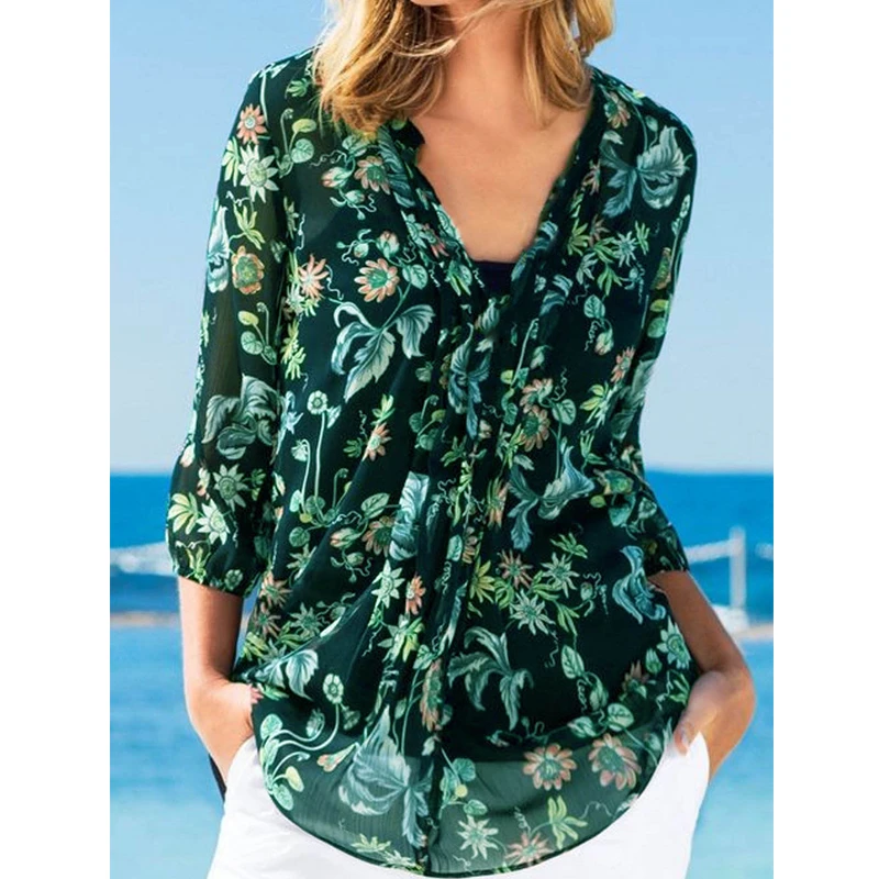 ENXI/одежда с цветочным принтом для беременных женщин Футболка Embarazada модная