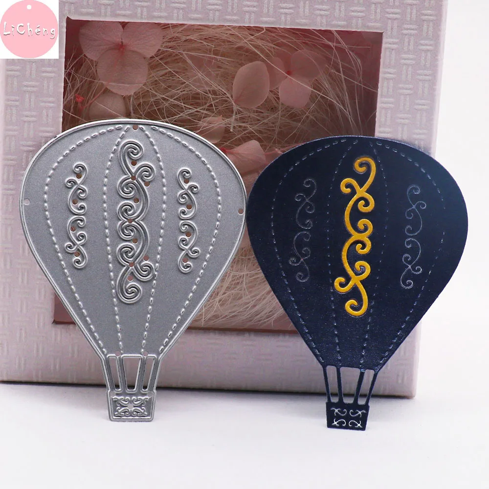 Металлические штампы с воздушными шарами для скрапбукинга открытых открыток