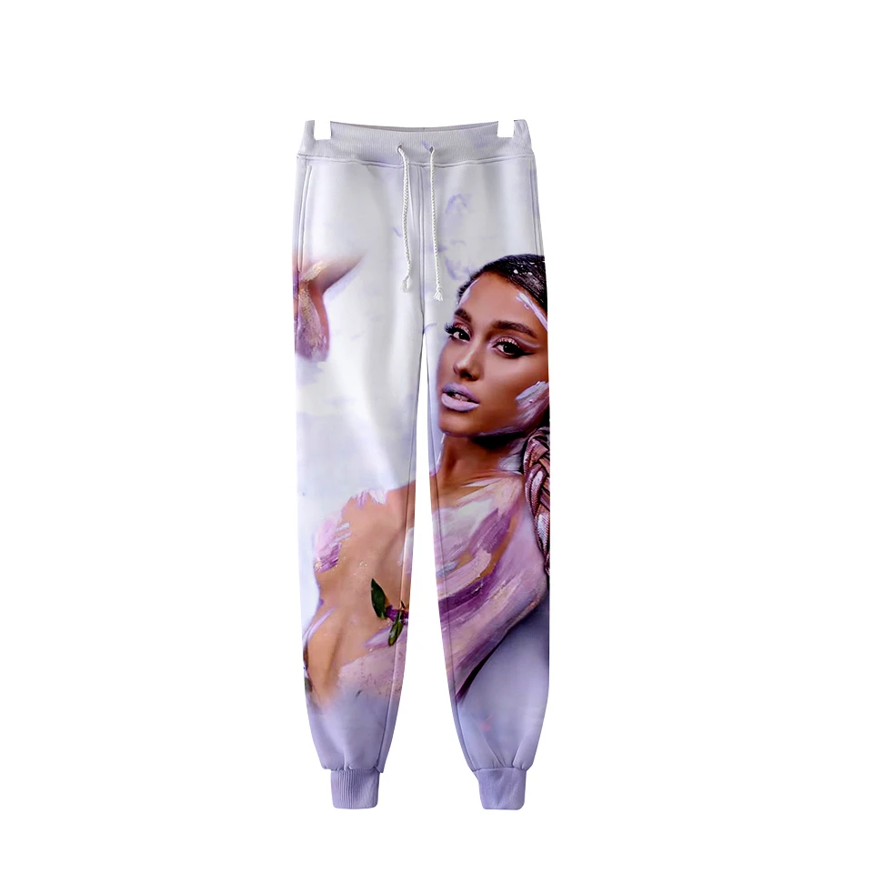 

Брюки Ariana Grande для мужчин и женщин, тренировочные штаны с 3D рисунком, одежда для повседневного ношения
