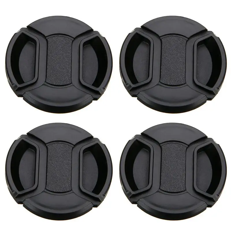 

4 Pcs Lens Cover Replacement 67mm Dustproof Splashproof Camera Lens Casing