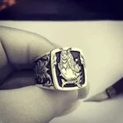Властная Мужская Сова золотого цвета кольцо для мотоцикла вечерние с принтом в виде орла Свадебные Ring Boss King палец кольцо в стиле хип-хоп, ювелирные изделия в качестве подарка