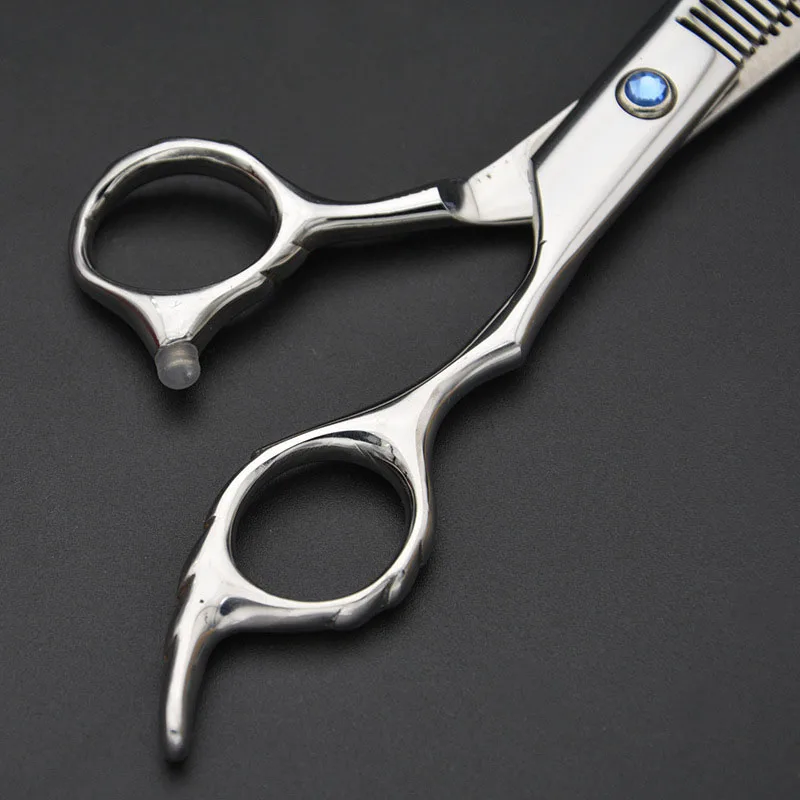 6 дюймов двойные филировочные ножницы Профессиональные Ножницы Собака