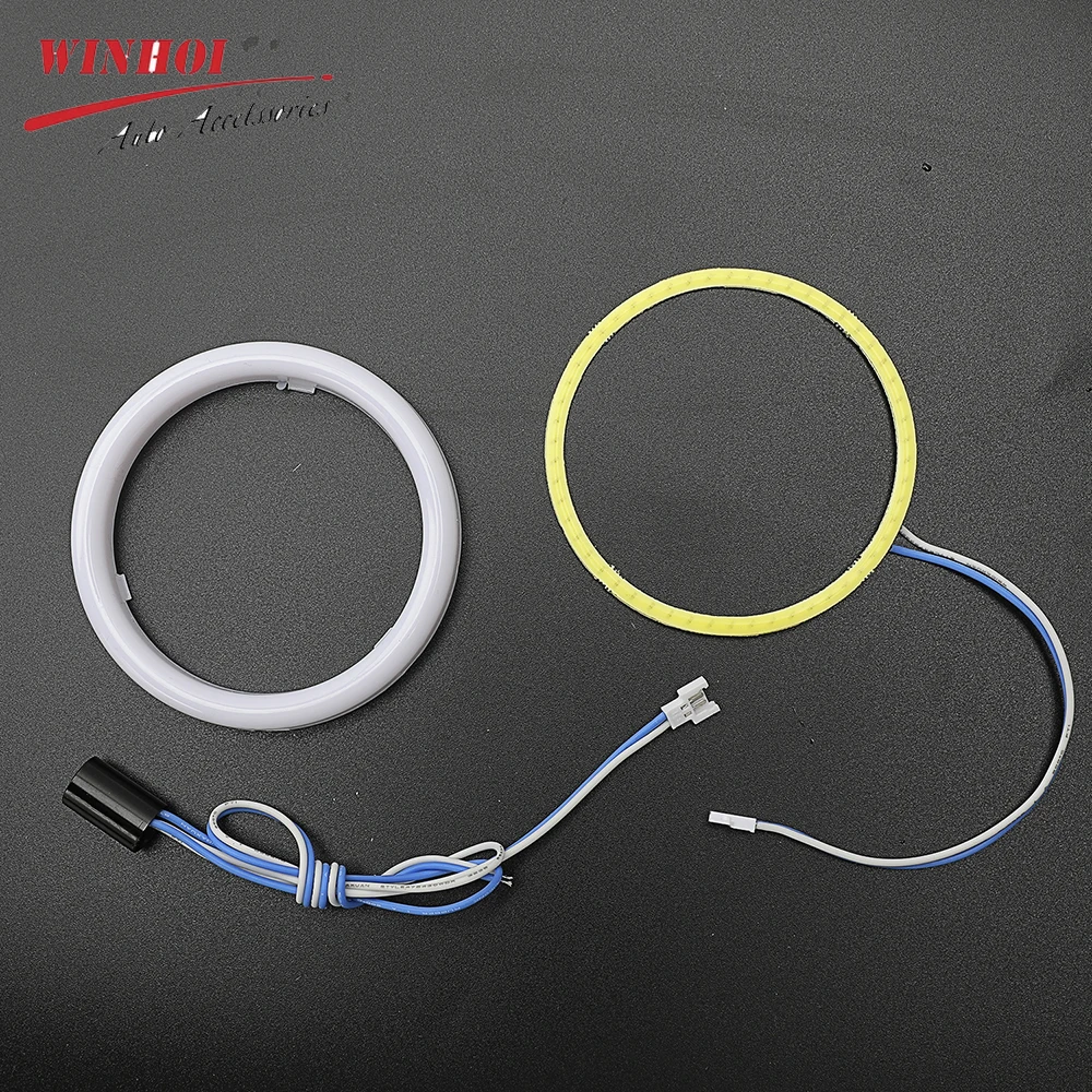 2 шт. светодиодные дневные ходовые огни COB хлопок | Автомобили и мотоциклы