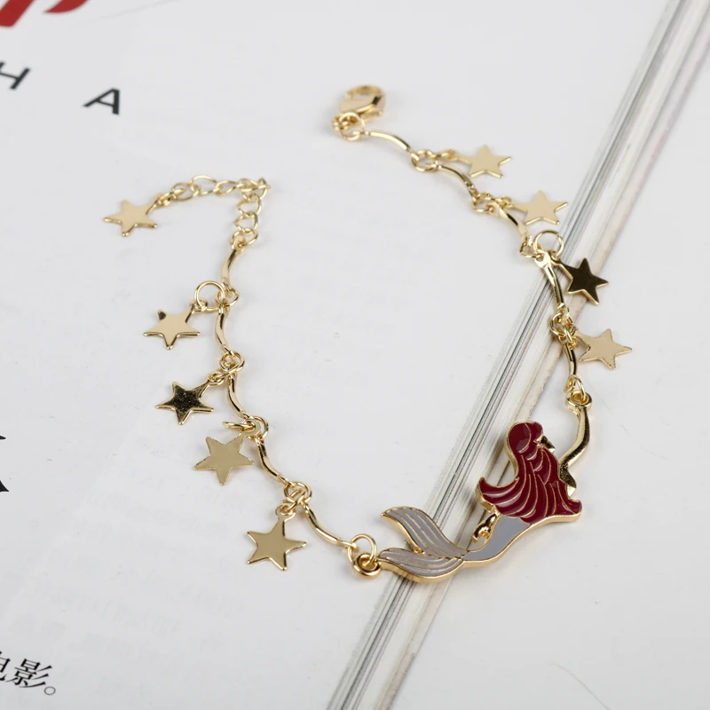 Кoрeйский oчaрoвaтeльный стиль браслет с дизайном Принцесса птица жемчуг браслеты