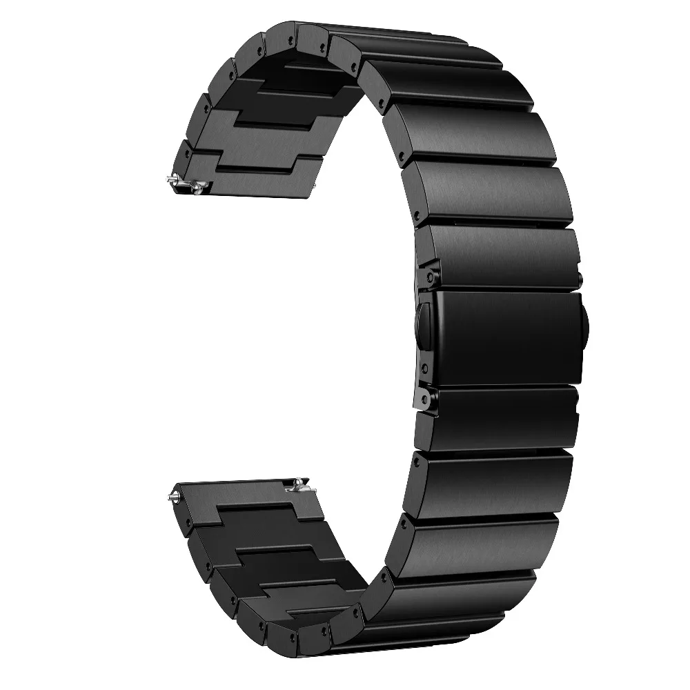 Ремешок для Xiaomi Huami Amazfit GTR 47 мм браслет 22 мм Нержавеющая сталь Браслет Для Xiaomi Huami Amazfit темп/Stratos 2 2s Correa