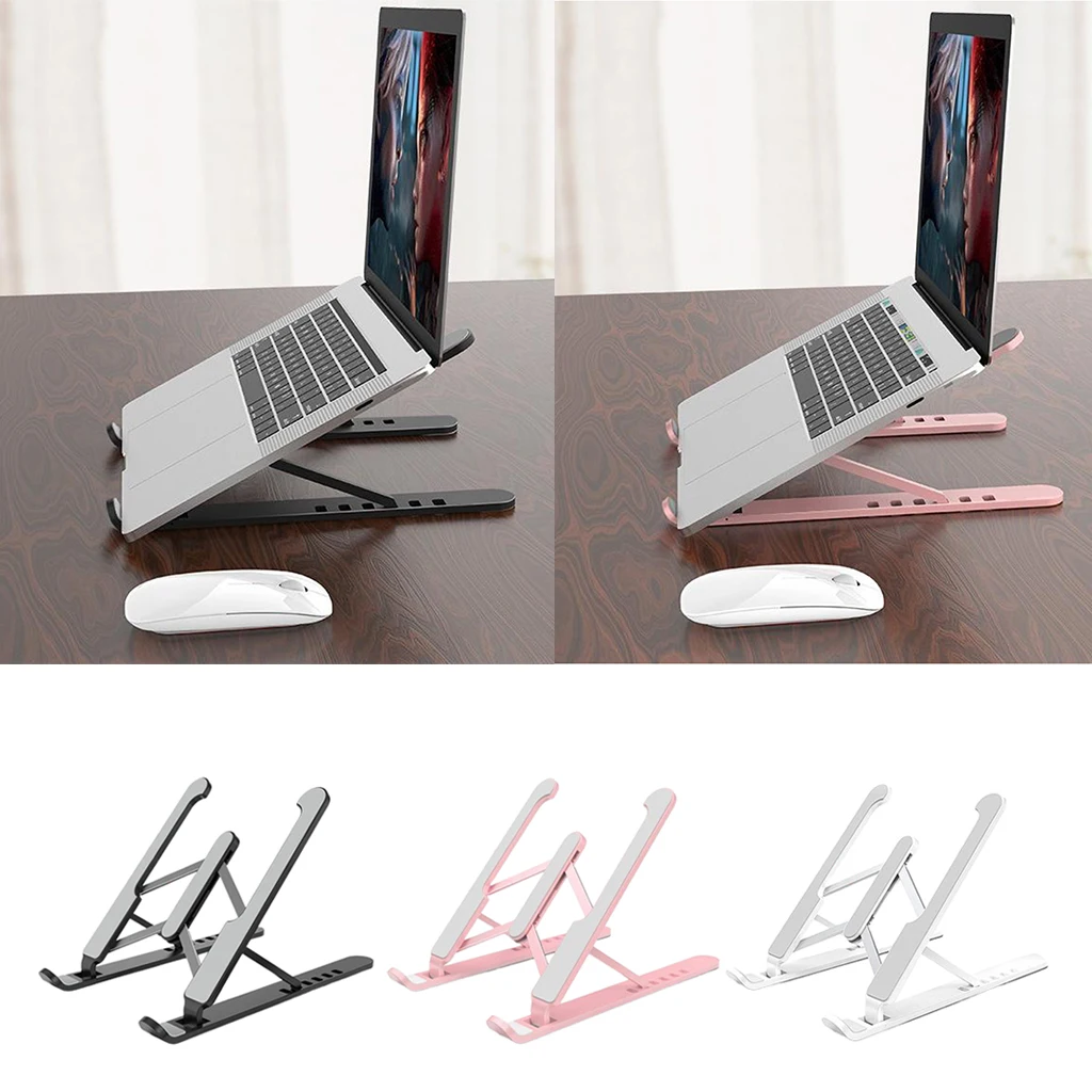 

Adjustable Portable Laptop Stand Sofa Bed Notebook Desk Table Tray Foldable