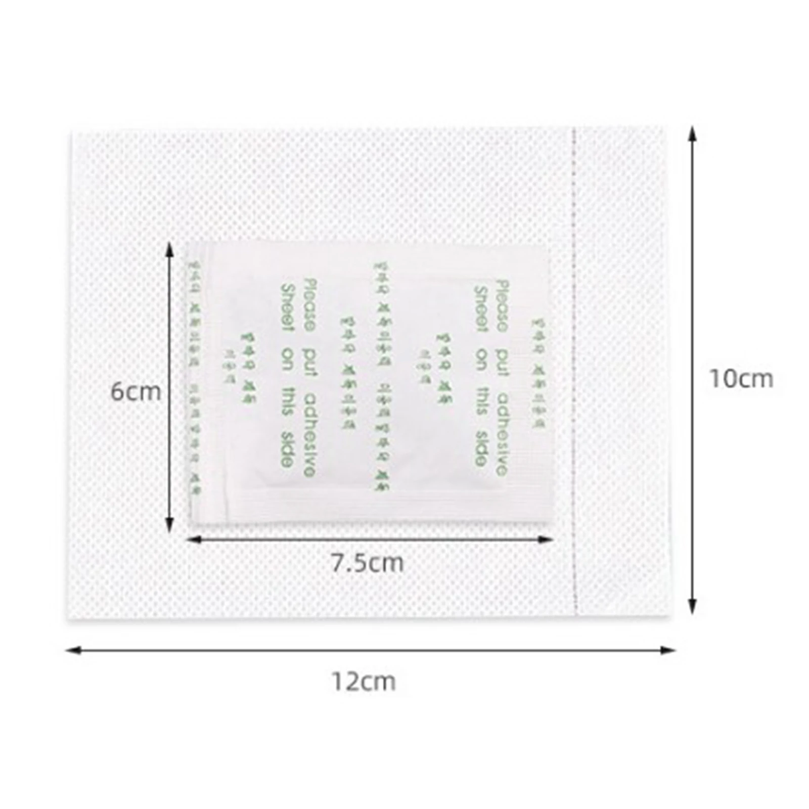 

100Pcs Adhesive Cleansing Foot Pads Patch Sleep Improvement Odor
