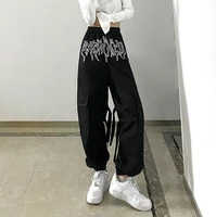 black designer pants for women woman streetwear jogger pencil pants women trousers vintage clothes pantalon pour femme