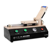 LCD Refurbishment Curved film laminating machine TBK K-768 edge OCA automatic laminating machine with built-in pump