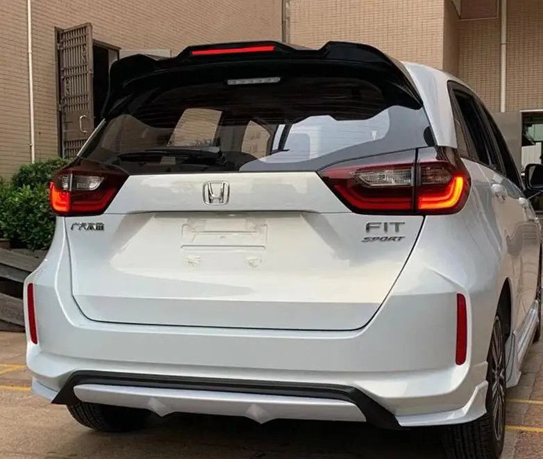 Спойлер для Fit 2021-2022 Honda Jazz DFK спойлер из АБС-пластика цветной задний крыла