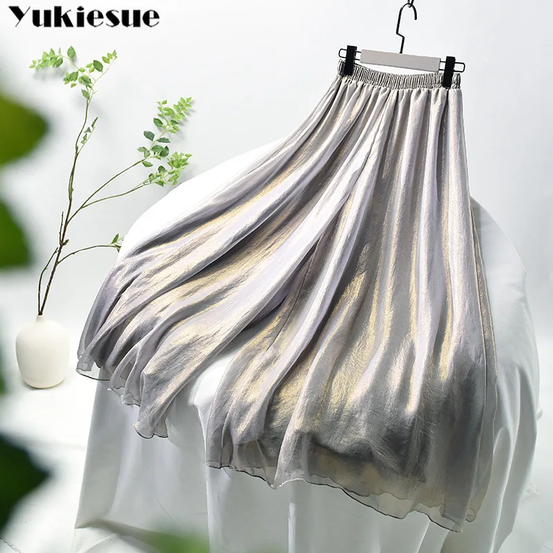 Женские брюки с высокой талией летние плиссированные Капри большого размера