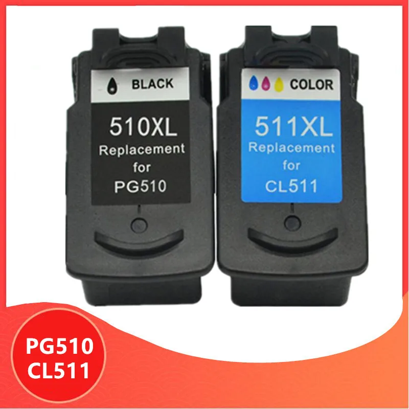 Сменный чернильный картридж PG510 CL511 для Canon PG 510 pg-510 CL 511 MP240 MP250 MP260 MP280 MP480 MP490 IP2700MP499 |