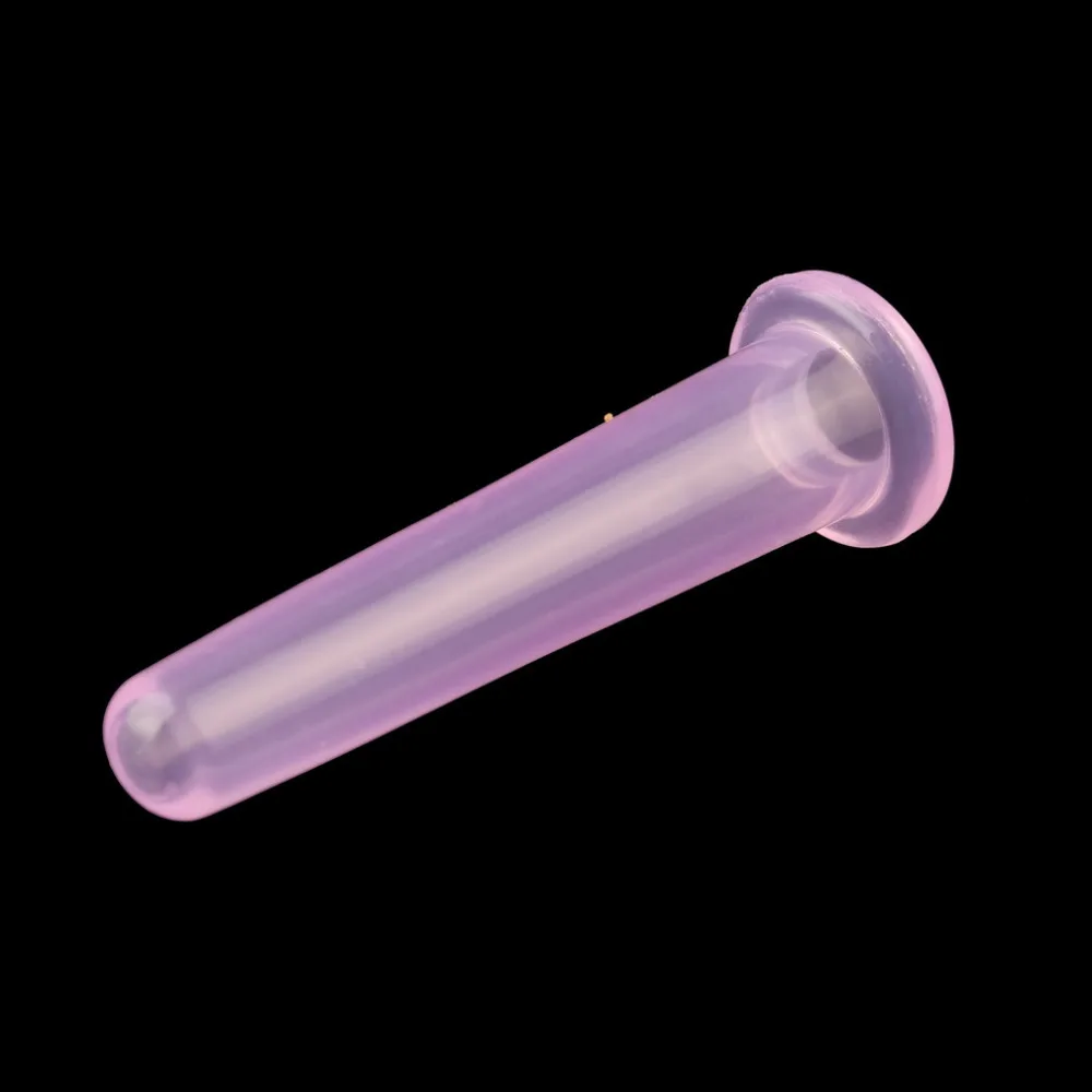 Silicone Massage Vacuum Body and Facial No.4 Cup Anti Cellulite Cupping 15mm*50mm Purple Color