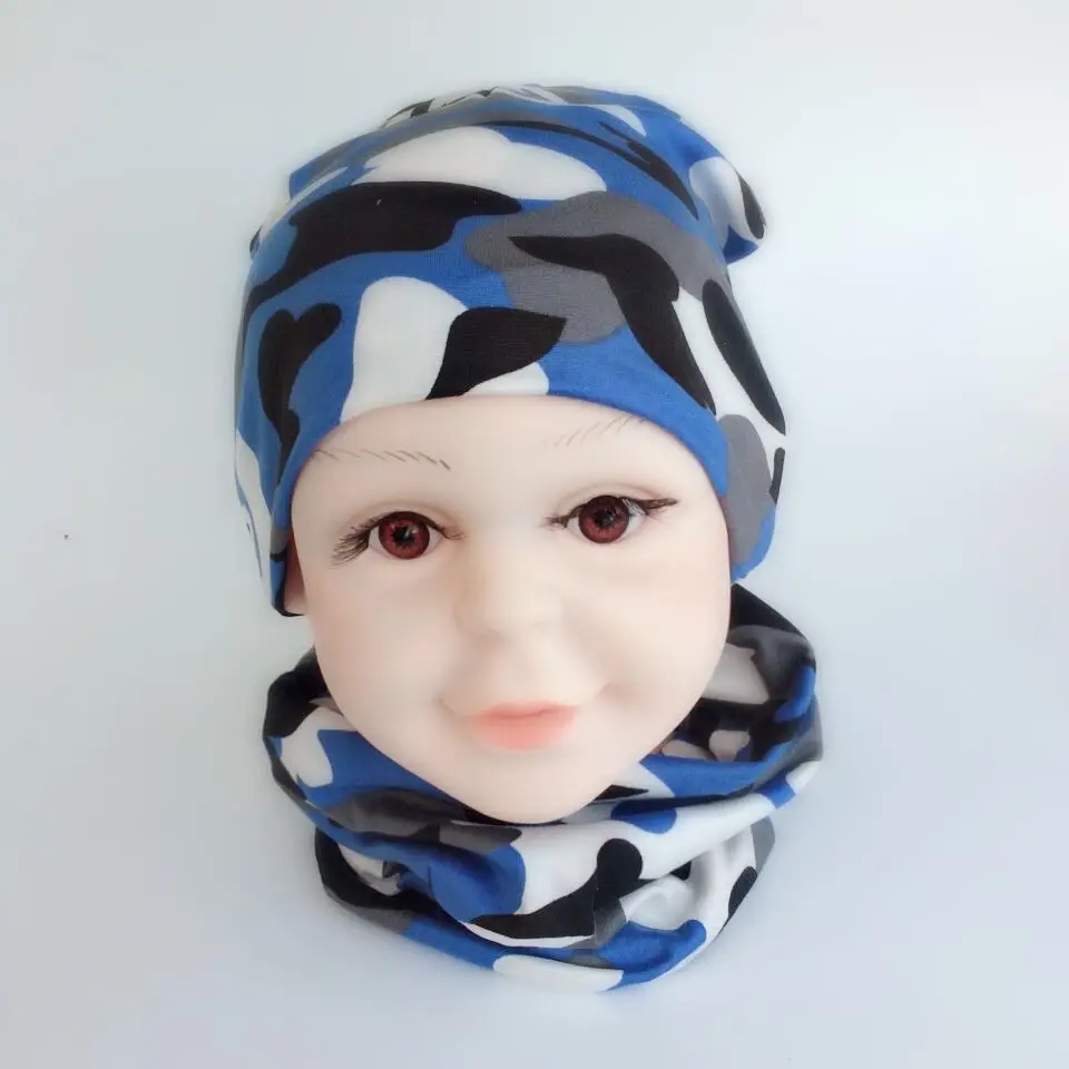 Детская камуфляжная шапка для новорожденных серая в стиле милитари женщин и