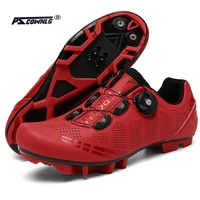 professional athletic bicycle shoes mtb cycling shoes breathable men self locking road bike shoes women cycling sneakers