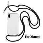 Чехол для телефона Xiaomi Redmi Note 9s 7 8T 8 10 9Pro 8a с цепочкой и шнуром для Xiaomi Mi Poco X3 note 10