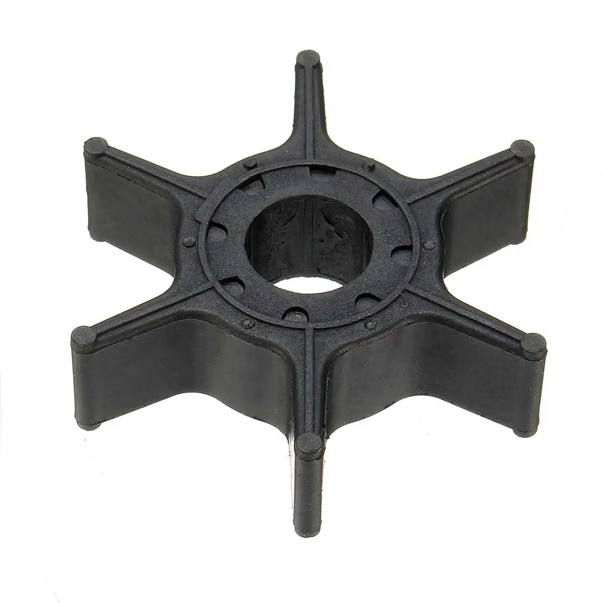 

63V-44352-01 Water Pump Impeller For Yamaha 8HP 9.9HP 15HP 20HP Outboard Motor Black Rubber 6 Blades Boat Parts & Accessories