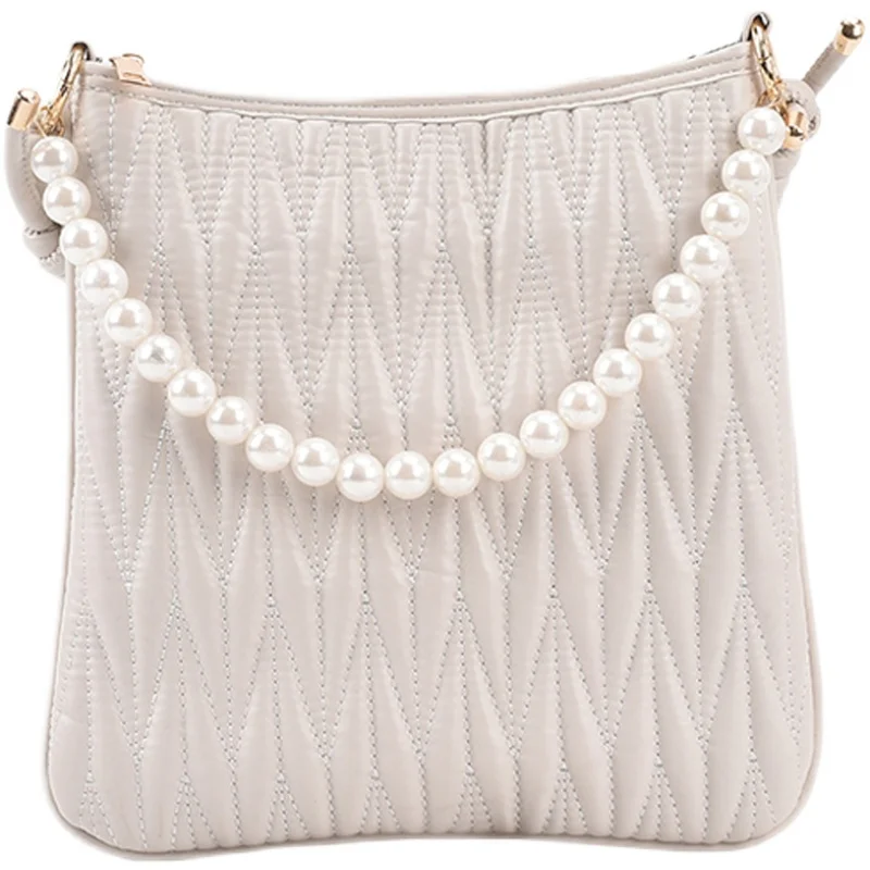 

Luxury Beading Shoulder Handbag 2021 Summer New Fashion Shoulder Armpit Bag Design Shoulder Bag