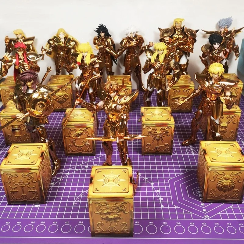 

Анимационная периферическая коробка для одежды Saint Seiya, бумажная форма «сделай сам», искусственные игрушки, фигурка, украшение, Рождественс...