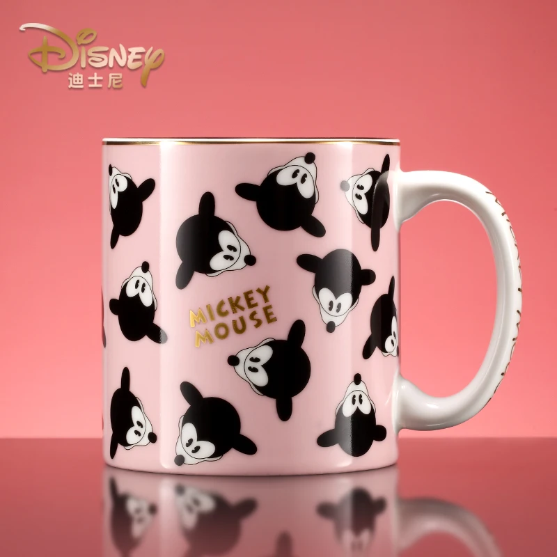 500 мл Disney модная стеклянная большая емкость мультяшная кружка с керамической