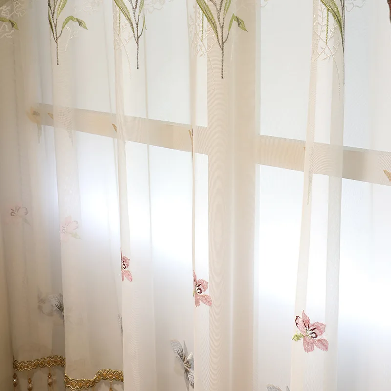 2022 приблизительные шторы в американском стиле для гостиной Толстые жаккардовые