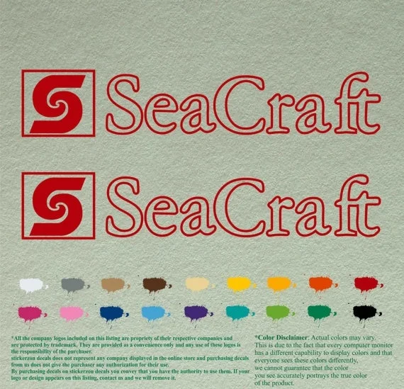 

2 шт./партия, виниловые наклейки для лодки