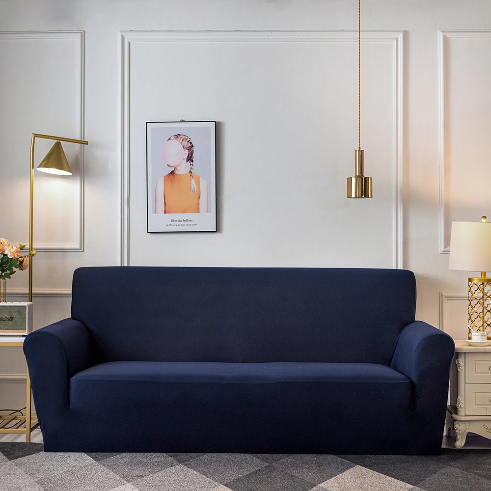 Растягивающийся чехол для дивана в клетку эластичные Чехлы гостиную стула