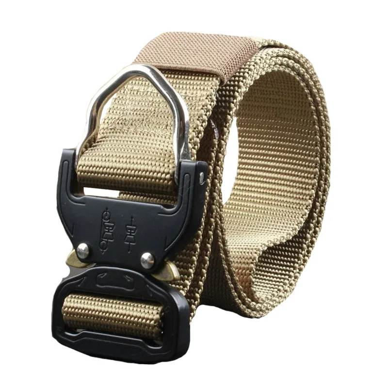 Тактическое снаряжение сверхмощный ремень Военный нейлоновый металлическая