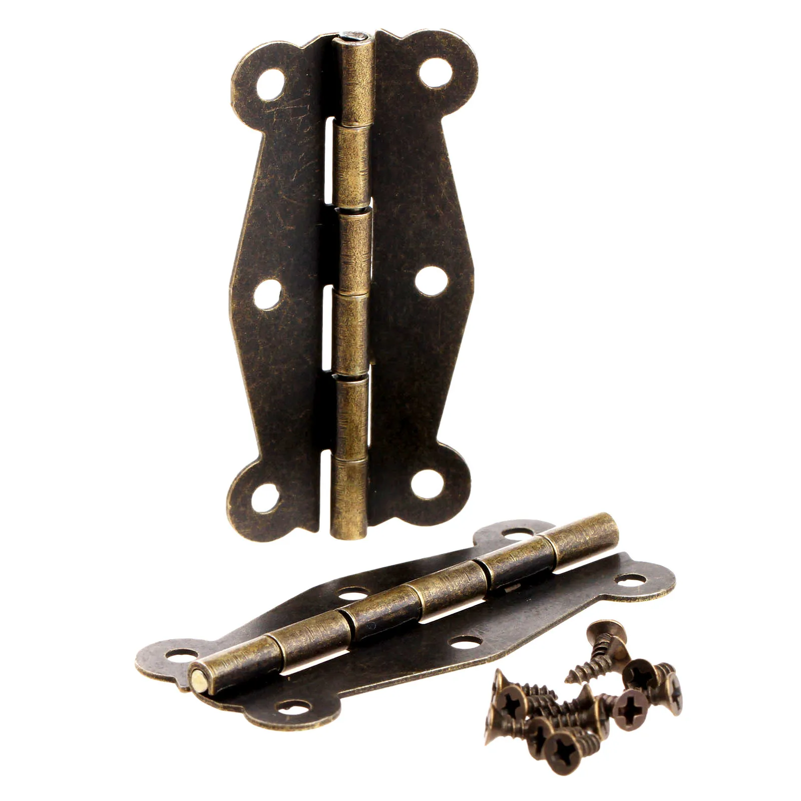 Антикварные петли для двери шкафа мебельная фурнитура Маленькая деревянная
