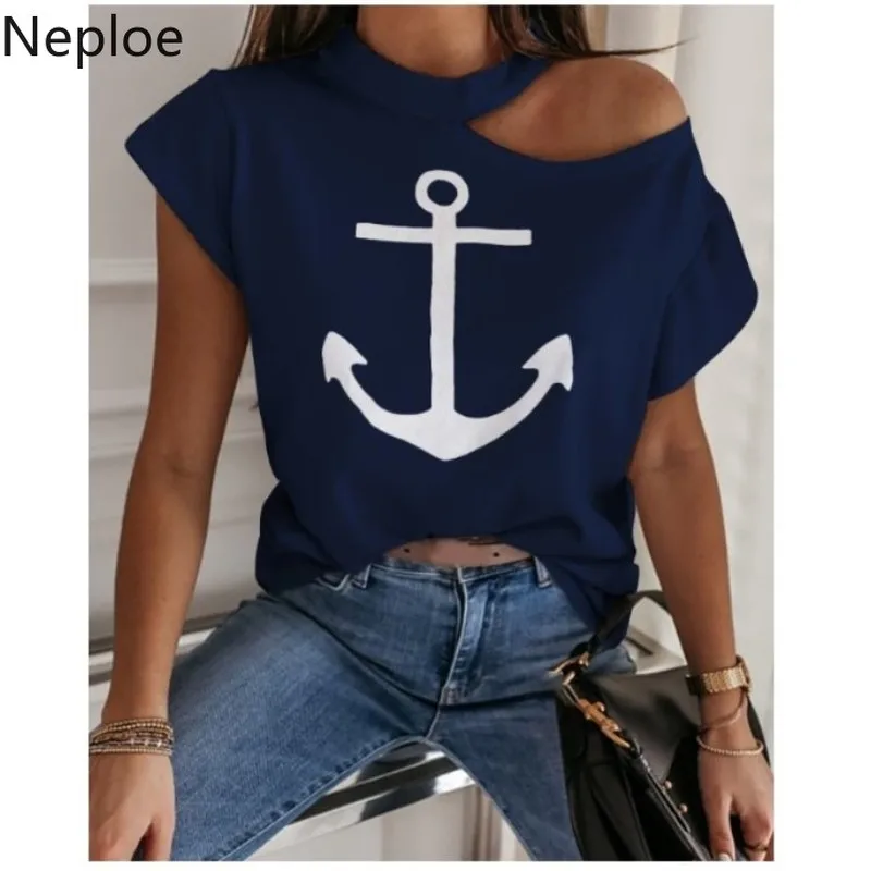 Женские рубашки Neploe летняя Корейская одежда Новое поступление ажурные футболки