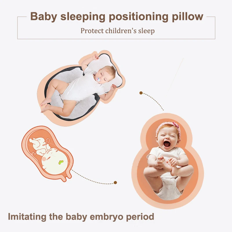

Portable Baby Bed Newborn Baby Crib Folding Travel Bed Anti Flat Head Cots Baby Nest Cradle Multi-Function Shipping Drop