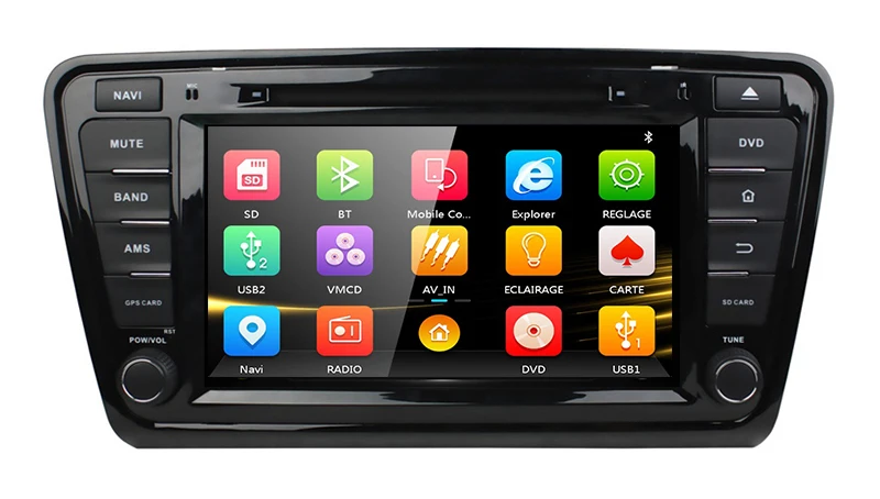 

8" Car DVD player with GPS navigation,audio Radio stereo,USB/SD AUX BT/TV Canbus,car multimedia headunit for SKODA OCTAVIA 2014