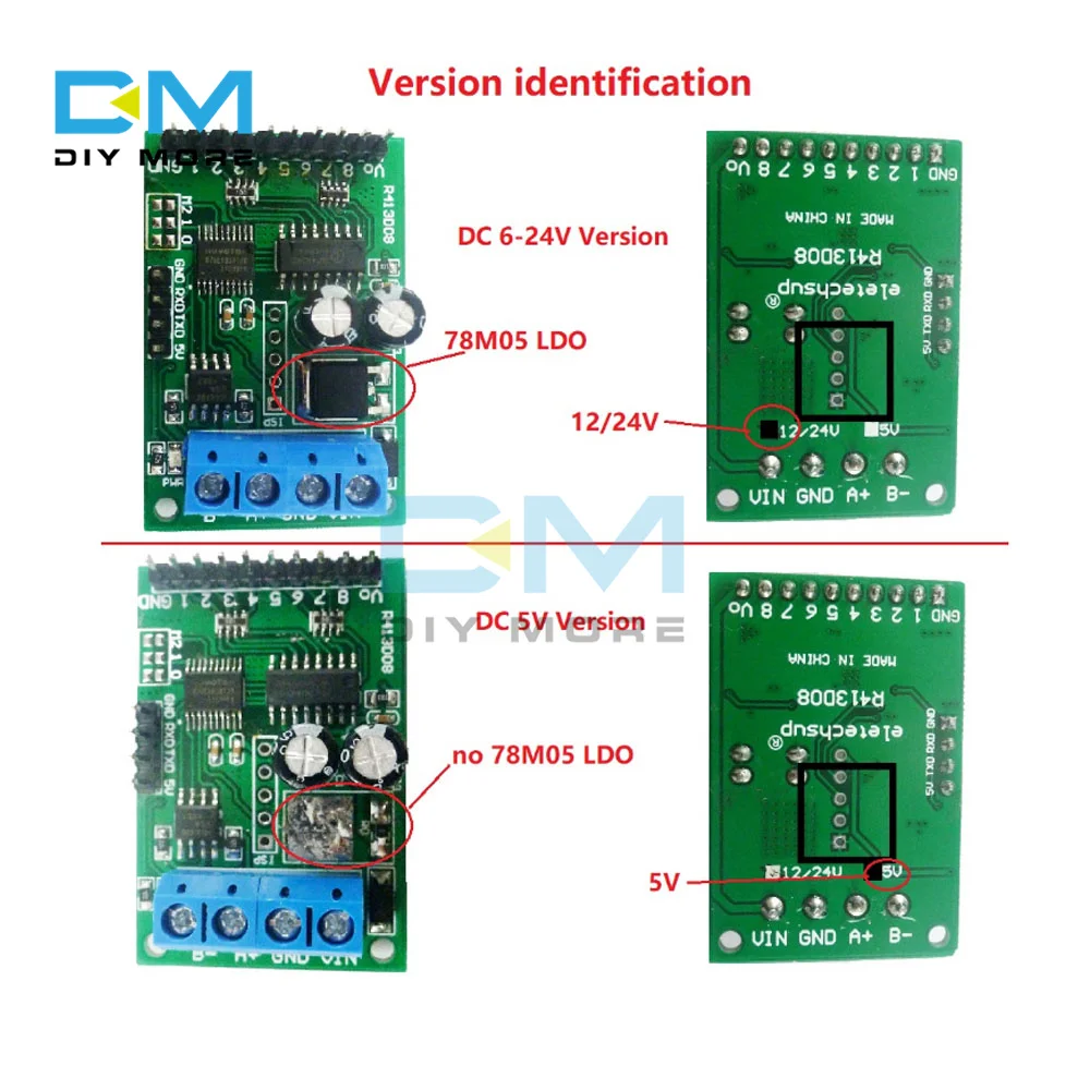 8-канальный модуль управления RS485 RS232 (TTL) Modbus RTU многофункциональный релейный