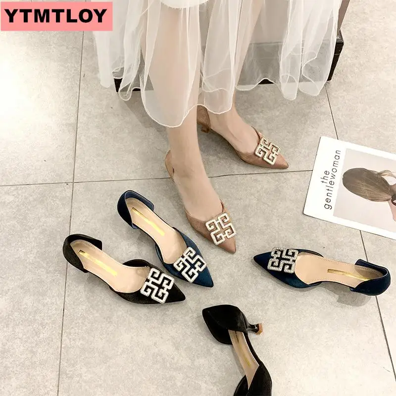 Женская обувь с острым носком замшевые тонкие туфли на шпильке закрытым женская